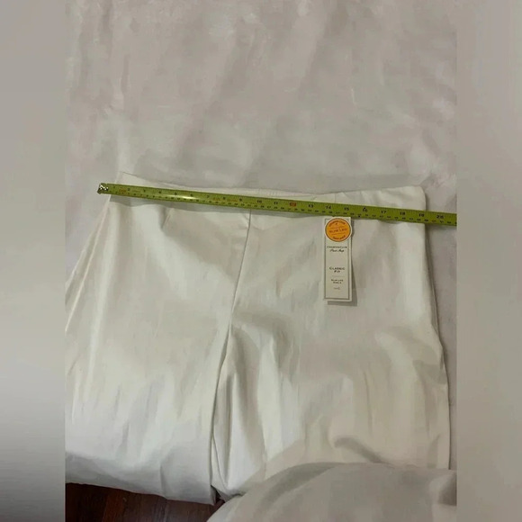 Charter Club Women's Classic Fit Slim Leg White Size 16 NWT - Picture 9 of 9
